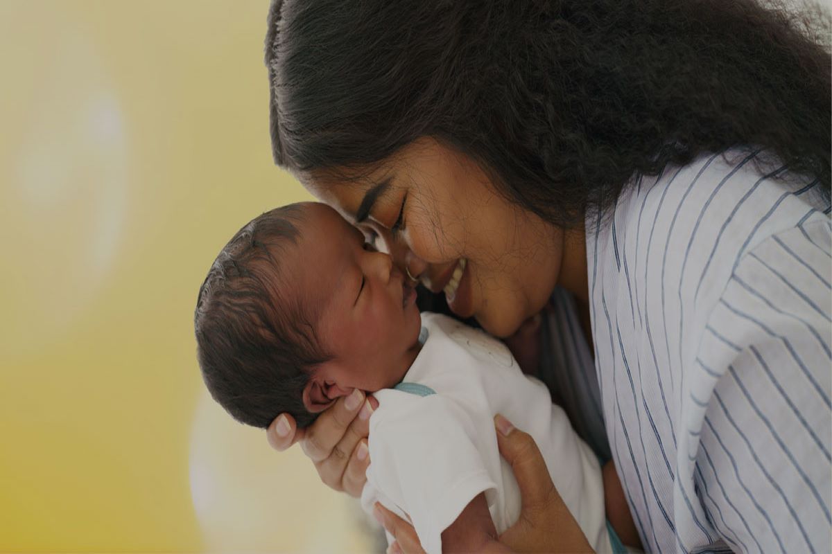 Lady Holding a Baby